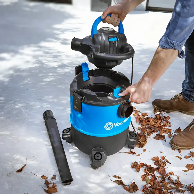 Vacmaster 2-in-1 Wet & Dry Vacuum Cleaner | Garden & Artificial Grass Vacuum Cleaner with Detachable Leaf Blower