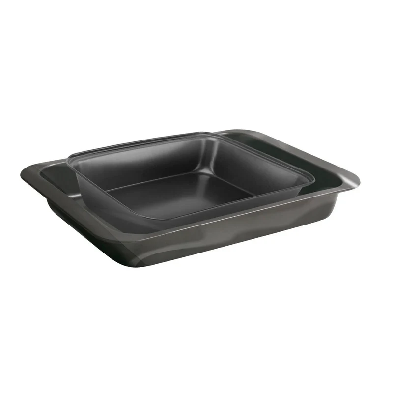 Baking tray Quttin Rectangular 34 x 24 cm 42 x 29 cm (2 Pieces) (6 Units)