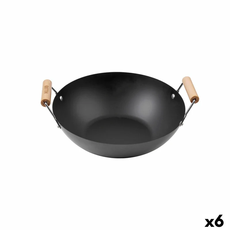 Wok Pan Quttin Wood (6 Units)