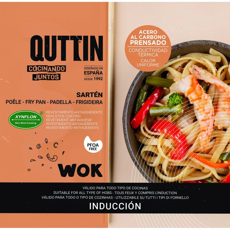 Wok Pan Quttin Wood (6 Units)