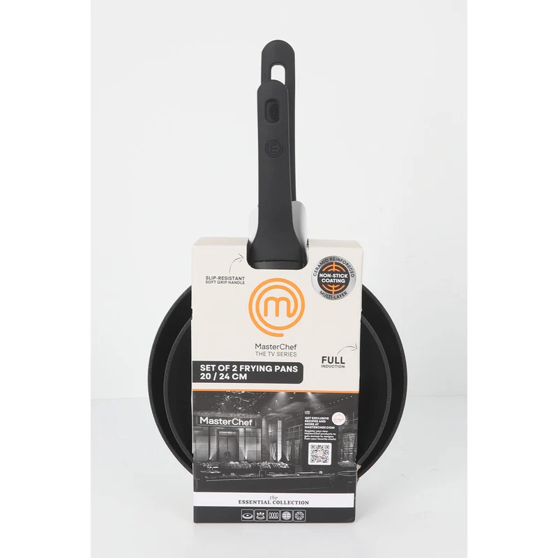 Set of Frying Pans MasterChef 24 cm 20 cm (4 Units)