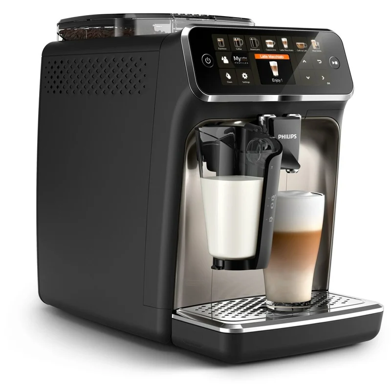 Superautomatic Coffee Maker Philips EP5447/90 Black Chrome 1500 W 15 bar 275 g 1,8 L