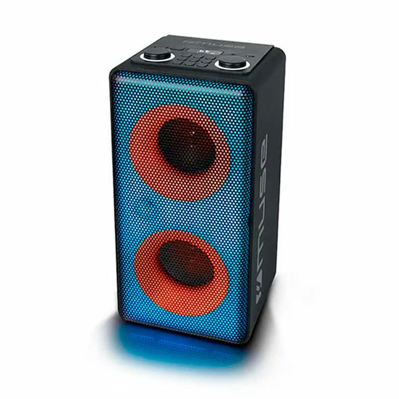 Speakers Muse M-1808 DJ 150 W White Black