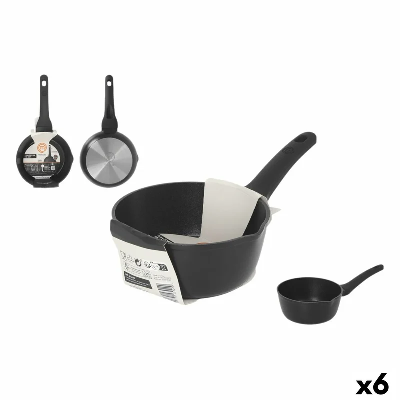 Saucepan MasterChef 16 cm (6 Units)