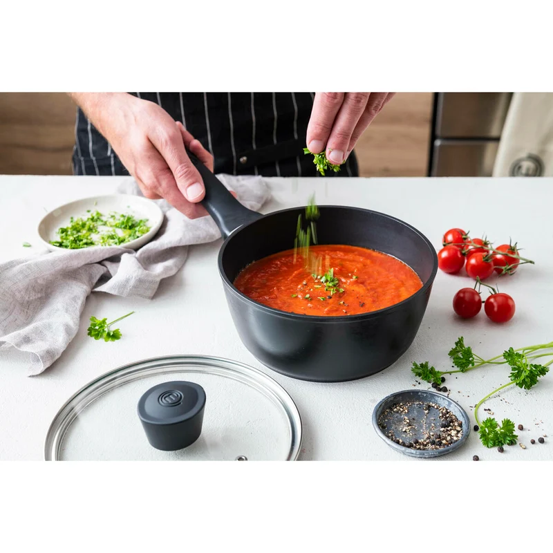 Saucepan MasterChef 16 cm (6 Units)