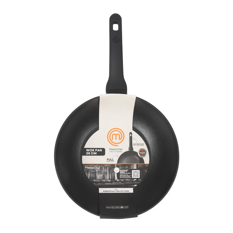 Wok Pan MasterChef 28 cm (6 Units)
