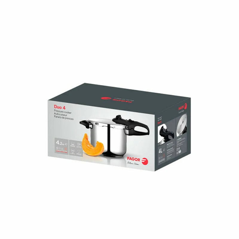 Pressure cooker Fagor DUO Stainless steel 18/10 6 L