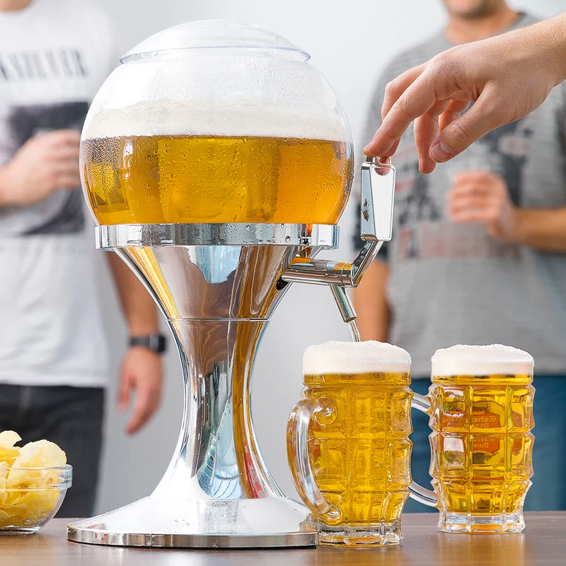 Beer Cooler Dispenser Pack InnovaGoods and 2 Roll-Up Sunglasses Sunfold France