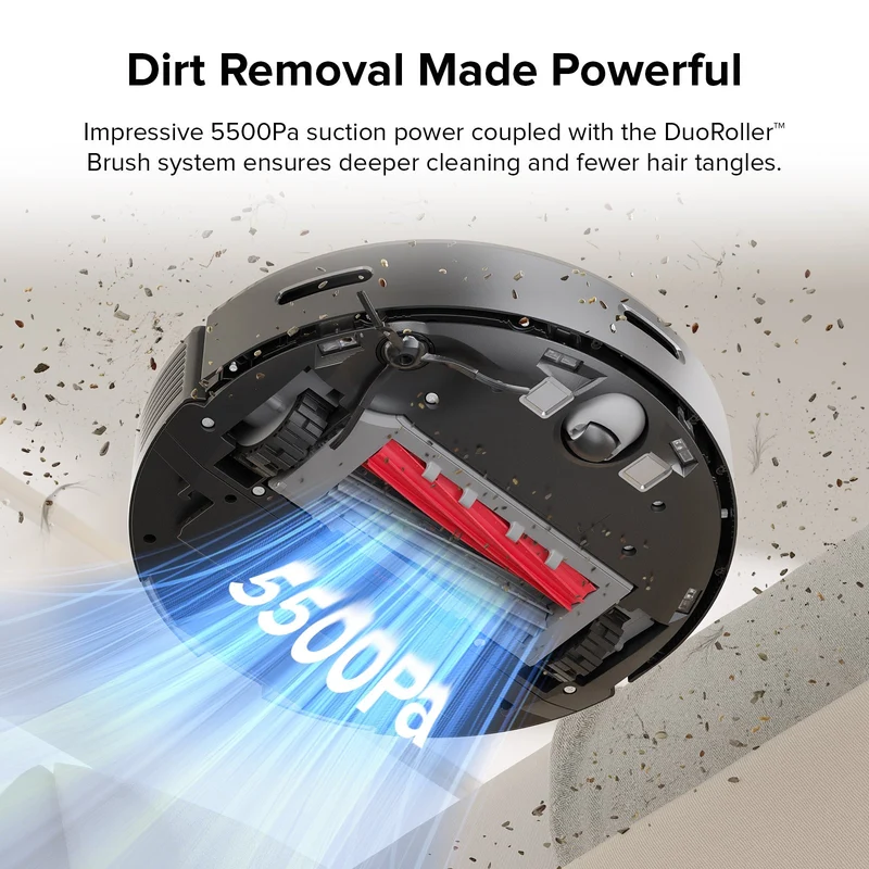 Roborock Q5 DuoRoller+ Robot Vacuum Cleaner with Auto-Empty Dock