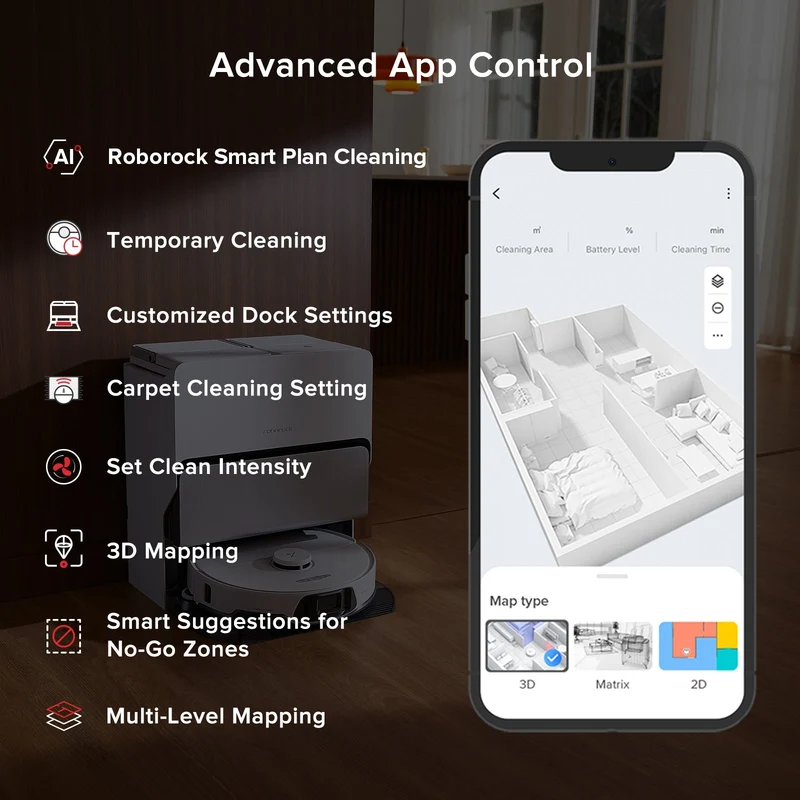 Roborock S8 Max Ultra with 8-in-1 RockDock® Ultra