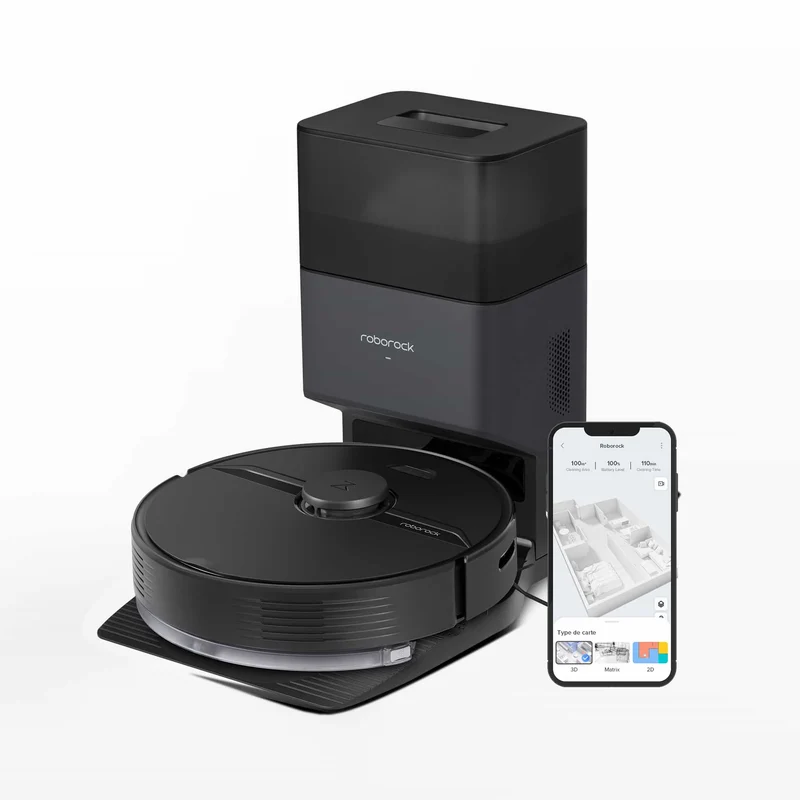Roborock Q7+ Robot Vacumm with Auto-Empty Dock Pure
