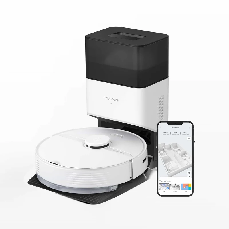 Roborock Q7+ Robot Vacumm with Auto-Empty Dock Pure
