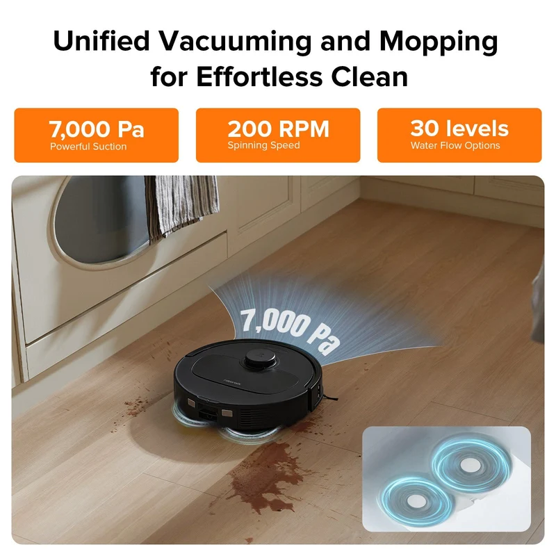 Roborock Qrevo Plus Robot Vacuum with Multifunctional Dock