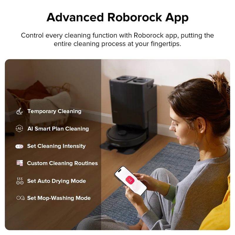 Roborock Qrevo Plus Robot Vacuum with Multifunctional Dock