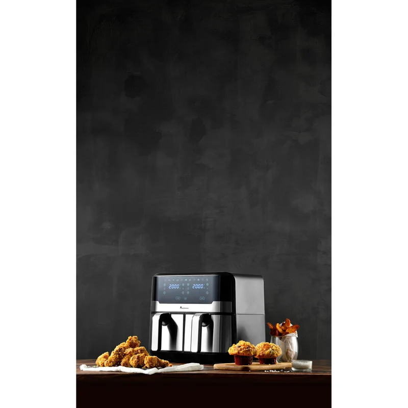 Air Fryer Masterpro Rocket Duo 900 2400 W 9 L Black