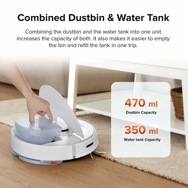 Roborock Q7 Max+ Robot Vacuum with Auto-Empty Dock Pure