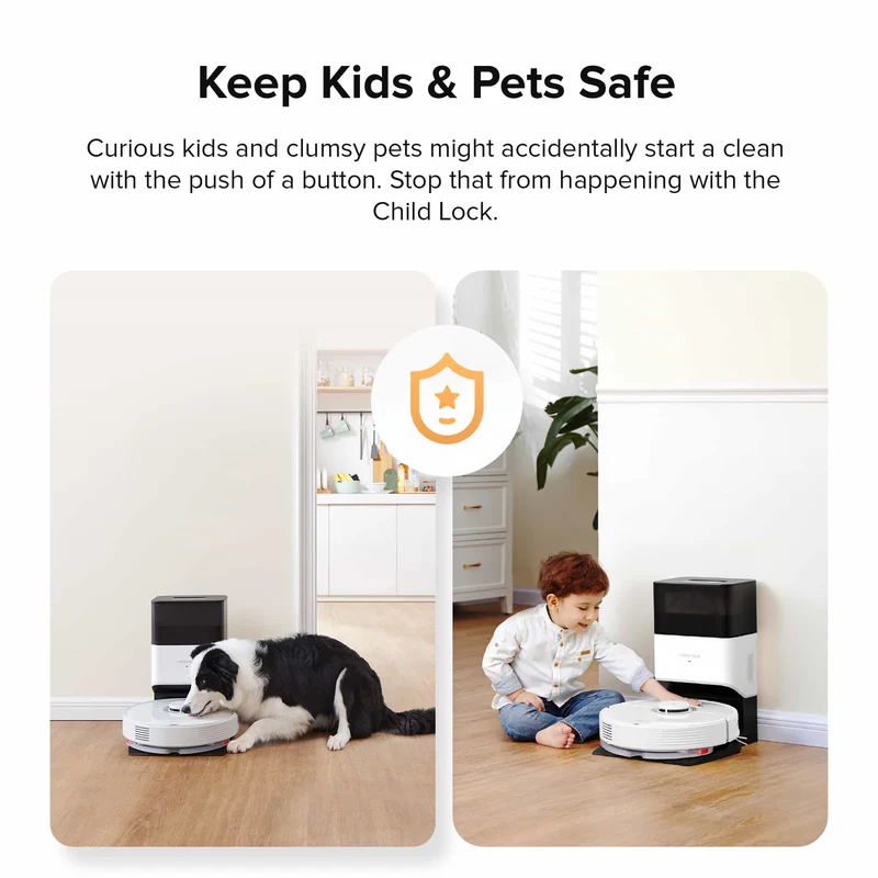 Roborock Q7 Max+ Robot Vacuum with Auto-Empty Dock Pure
