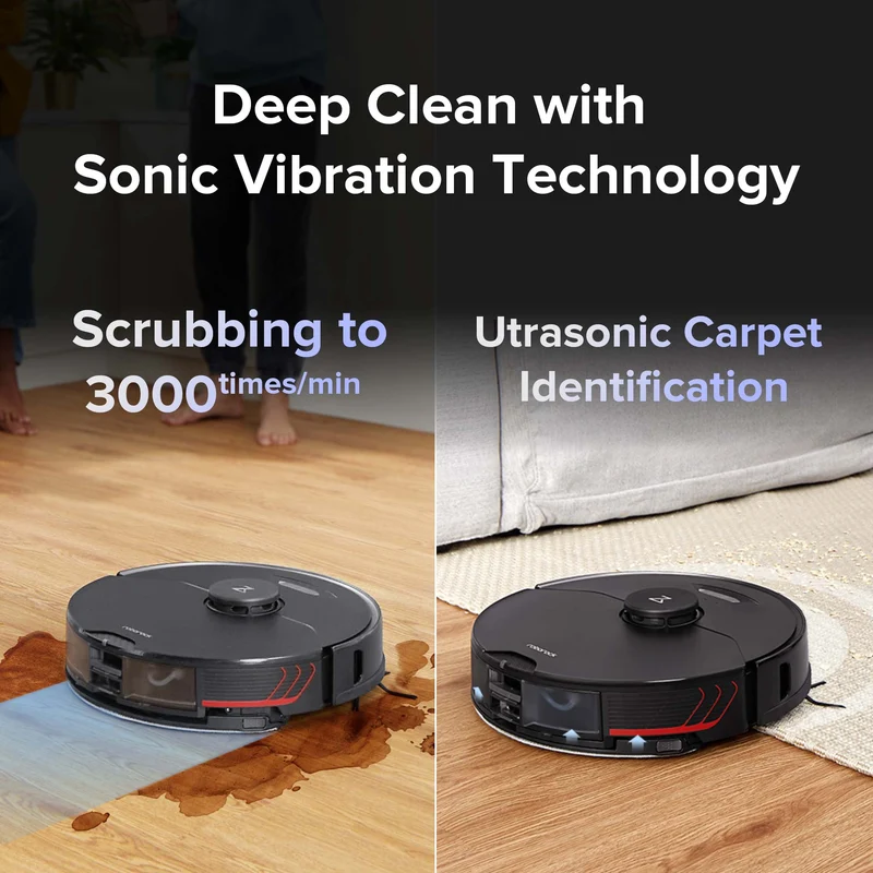 Roborock S7 MaxV Ultra Robot Vacuum with Empty Wash Fill Dock