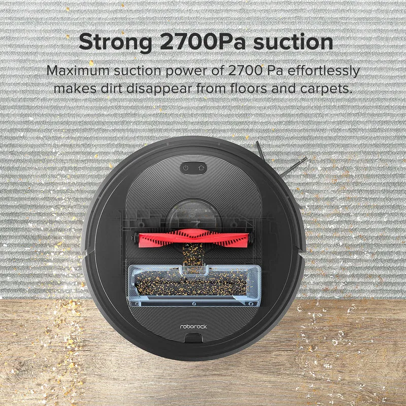 Roborock Q5+ Robot Vacuum with Auto-Empty Dock Pure