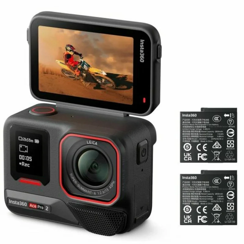 Sports Camera Insta360 Ace Pro 2 Black noir 2,5"