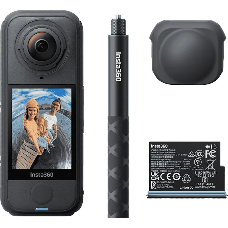 Sports Camera Insta360 X4 AIR Black 2,5"
