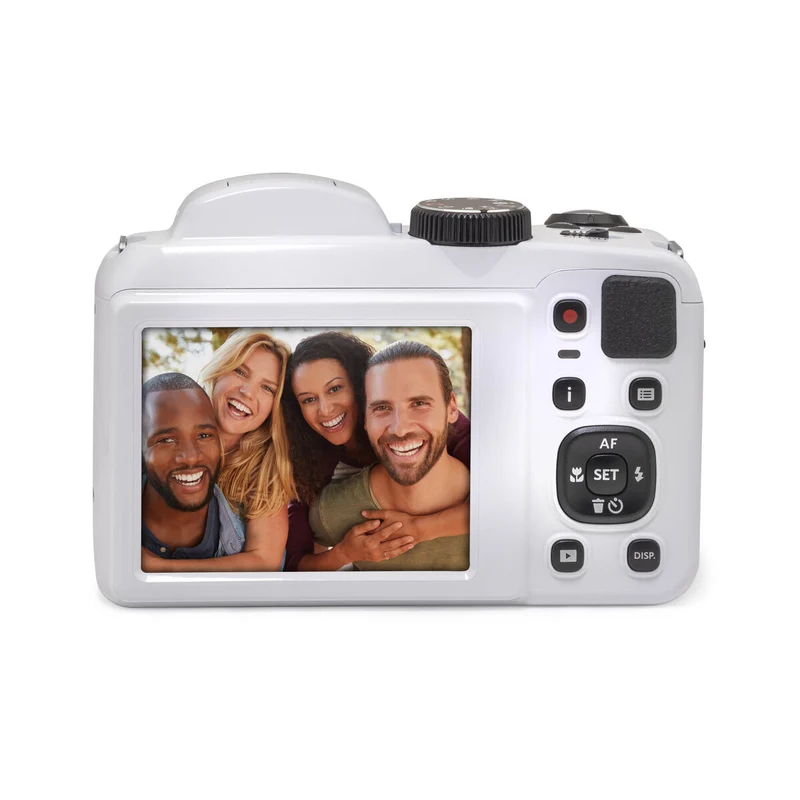 Digital Camera Kodak AZ255 White 16 MP 3"