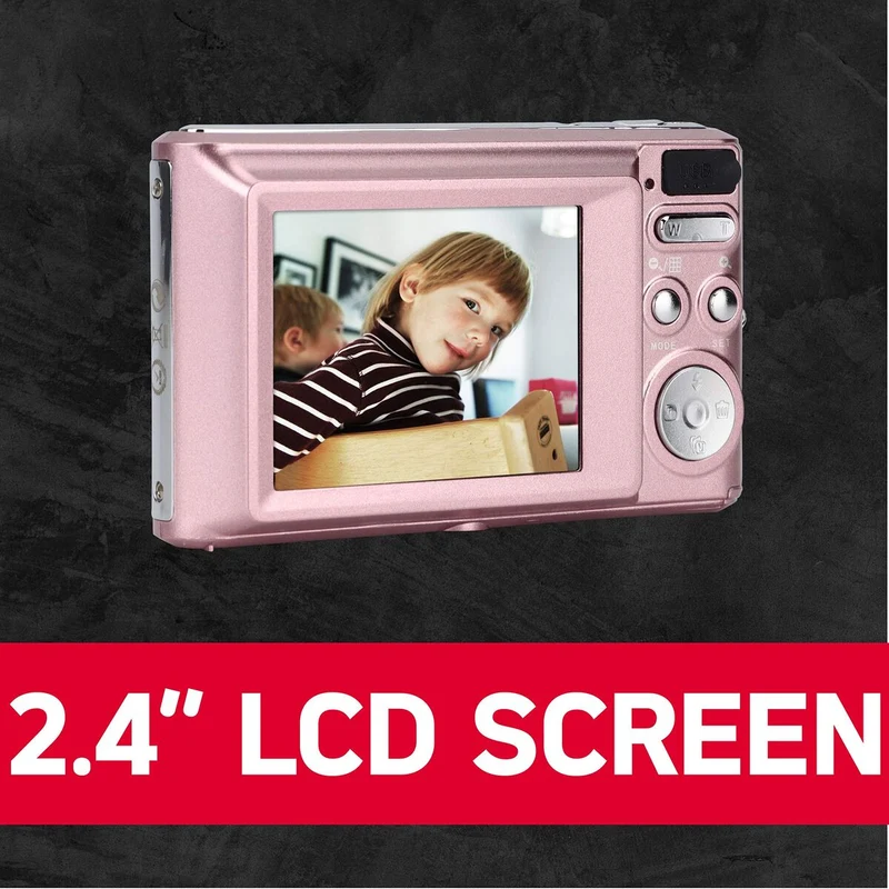 Digital Camera Agfa DC5200 Pink Rose 21 MP 2.4"