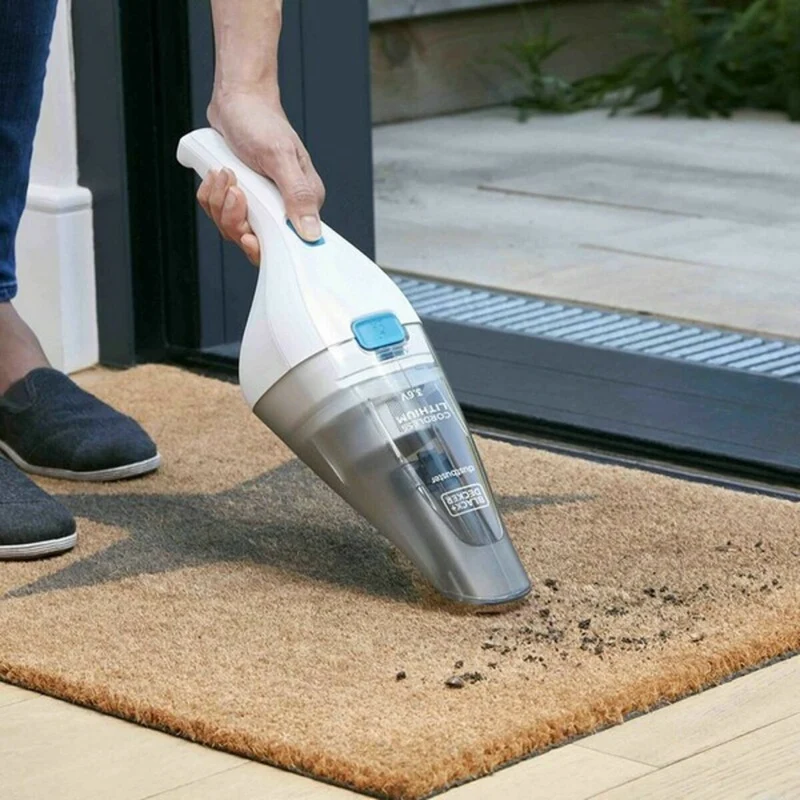 Handheld Hoover Black & Decker NVC115JL 0,32 L 630 l/min 3,6V White Grey 7,5 W Blanco