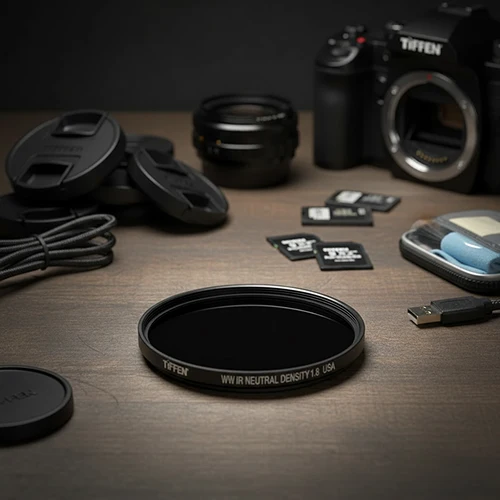 Tiffen 40.5 mm vatten vitt glas IRND 1.8 filter (6-Stop)