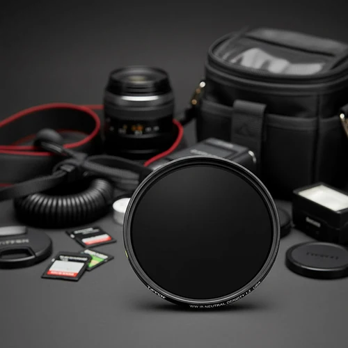 Tiffen 40.5 mm vatten vitt glas IRND 1.2 filter (4-Stop)