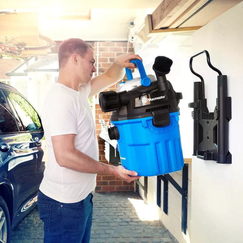 Vacmaster Wall Mount 18 Remote Bag Kit | Wet & Dry Vacuum Cleaner-with Spare Dust Bags X 5