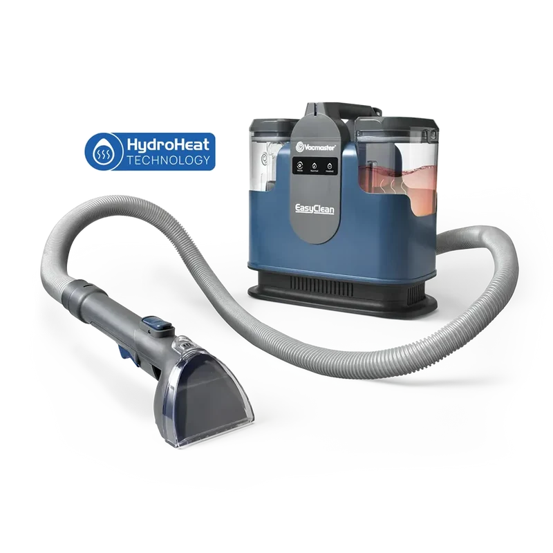 Vacmaster EasyClean Thermo Clean Kit | Heated Carpet Spot Cleaner-with Spare Carpet Shampoo