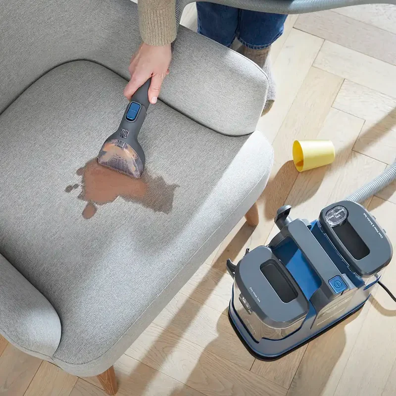 Vacmaster EasyClean Thermo Clean Kit | Heated Carpet Spot Cleaner-with Spare Carpet Shampoo