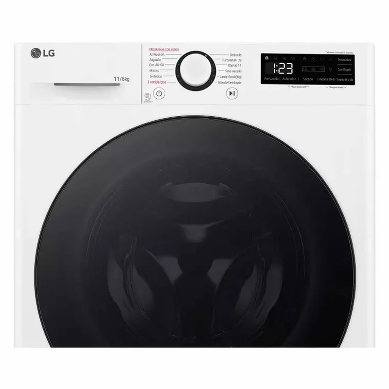 Smart Washer-Dryer LG F4DR6011AGW 11 kg/6 kg 1400 rpm