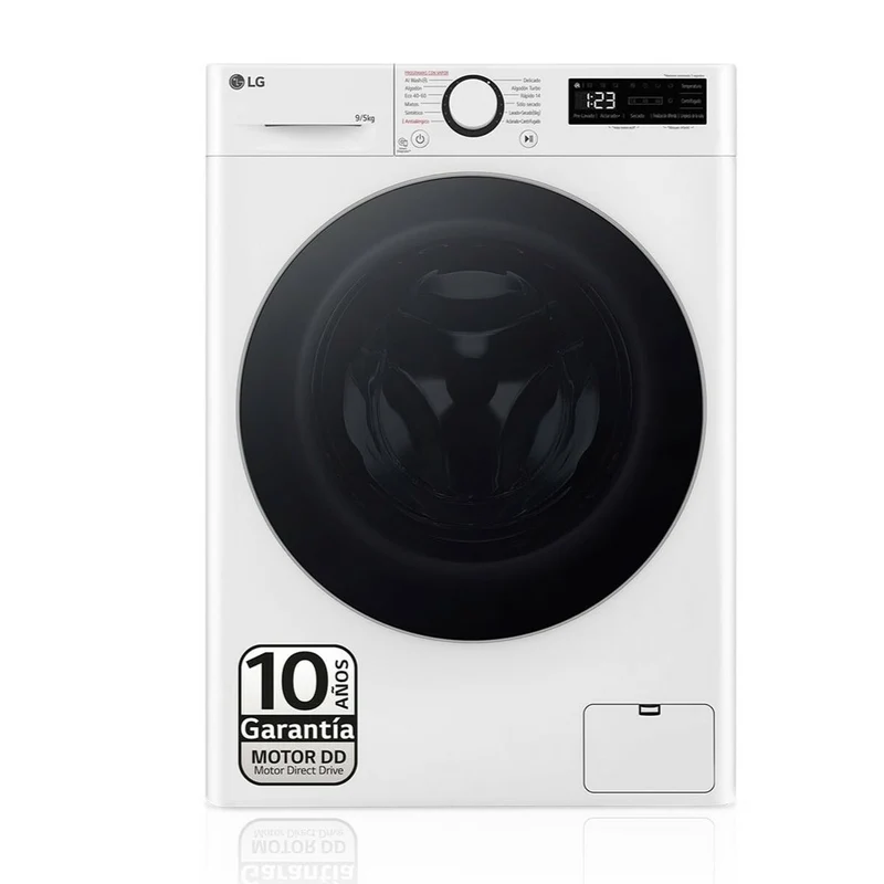 Washer - Dryer LG F2DR5S09A1W 5 kg 1200 rpm