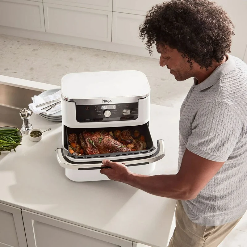 Air Fryer NINJA AF500EUWH White Silver 2470 w 10,4 L