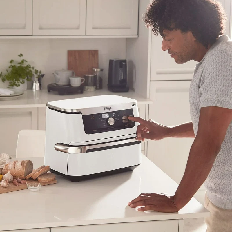 Air Fryer NINJA AF500EUWH White Silver 2470 w 10,4 L