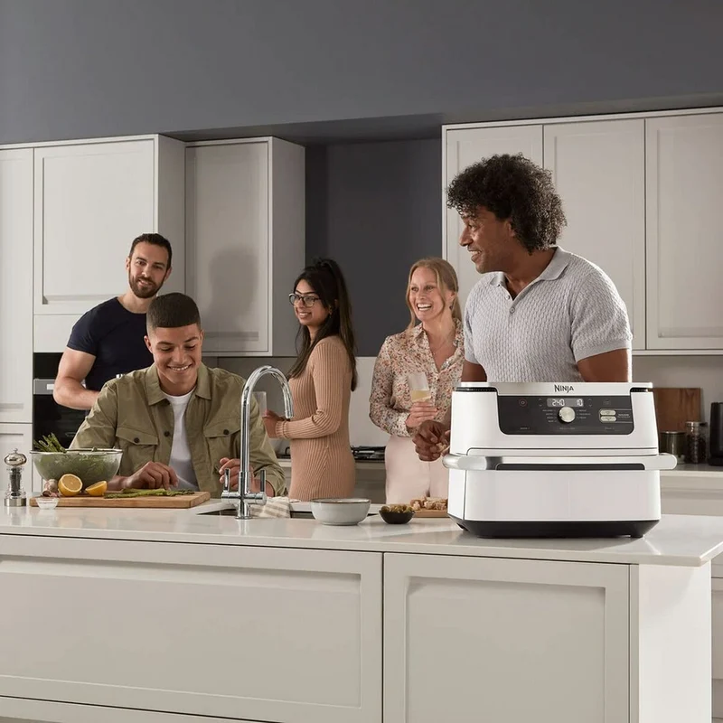 Air Fryer NINJA AF500EUWH White Silver 2470 w 10,4 L