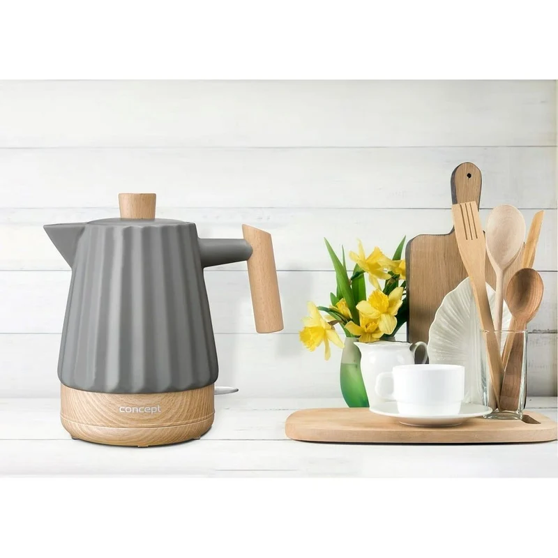 Kettle Concept RK0092 Dark grey Ceramic 1500 W 1,5 L