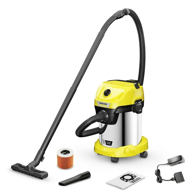 vacuum cleaner Kärcher 1.628-576.0 Yellow 225 W