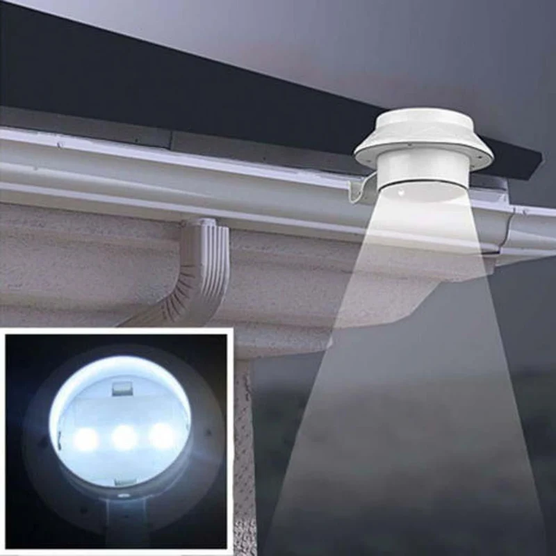 Solcelledrevet LED-udendørsbelysning – 5 stk. i pakke