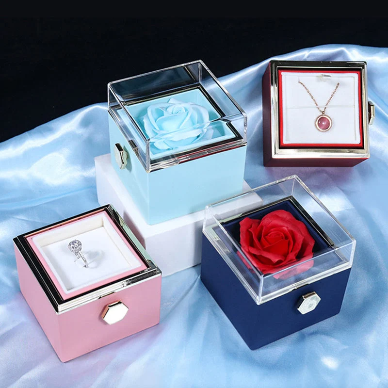 Eternal Rose Box – Elegant Opbevaring af Kunstige Roser