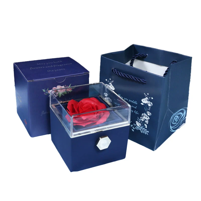 Eternal Rose Box – Elegant Opbevaring af Kunstige Roser