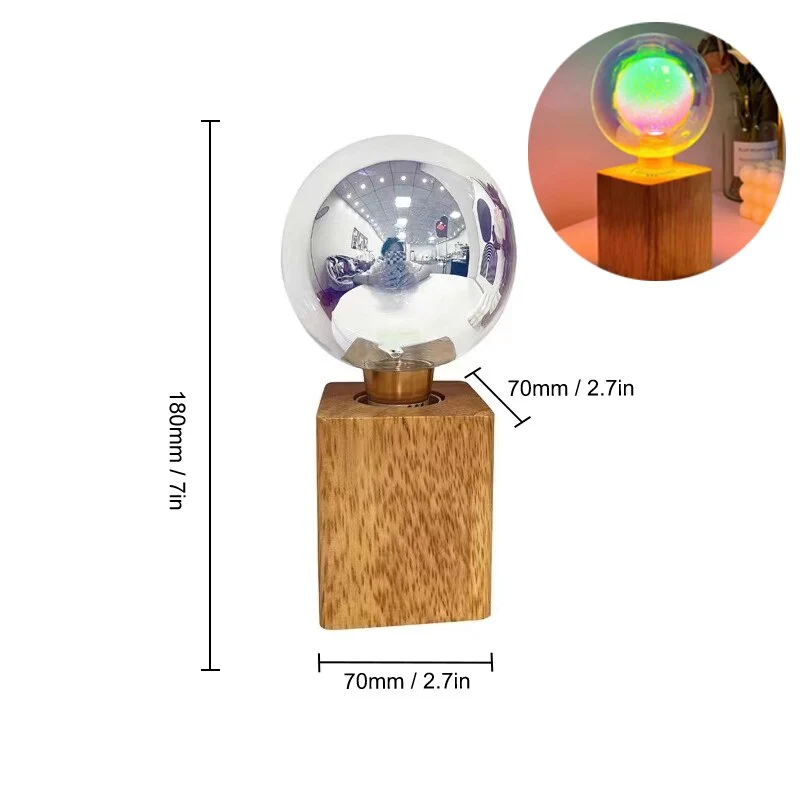 LED Atmosfærelampe med Hjerteform – Evig Kærlighed