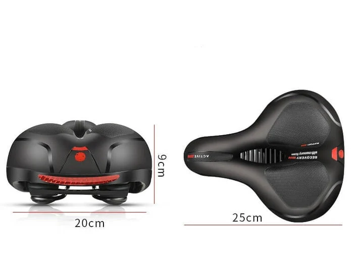 Ergonomisk cykelsæde til komfortabel cykling uden smerter