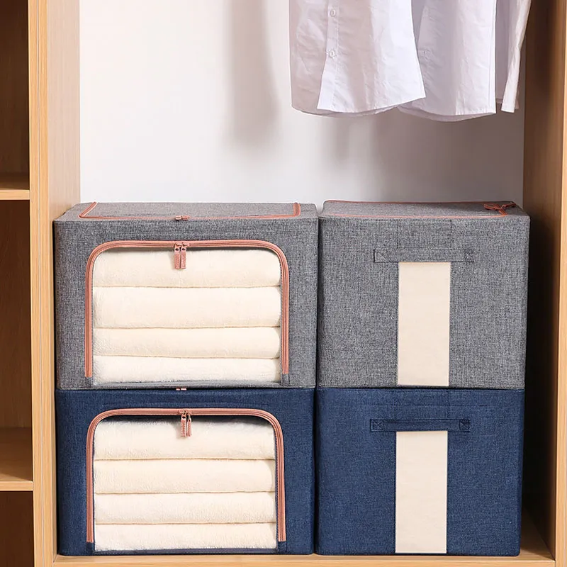 Foldbar, pladsbesparende stor opbevaringsboks