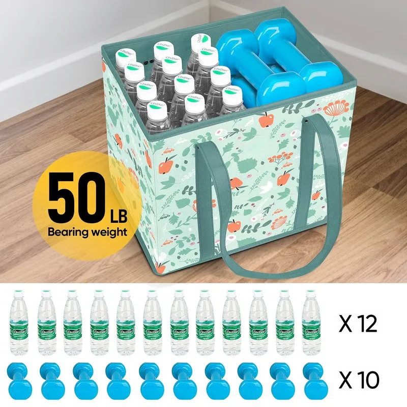 Sammenklappelige genanvendelige tasker