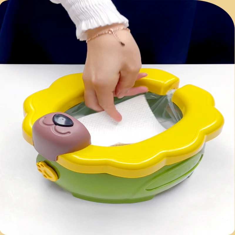 Foldbar Potty Træner til Børn - Bærbar Toilet Løsning