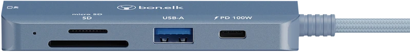 Bonelk Long-Life USB-C 5in1 Multiport Hub (Indigo)