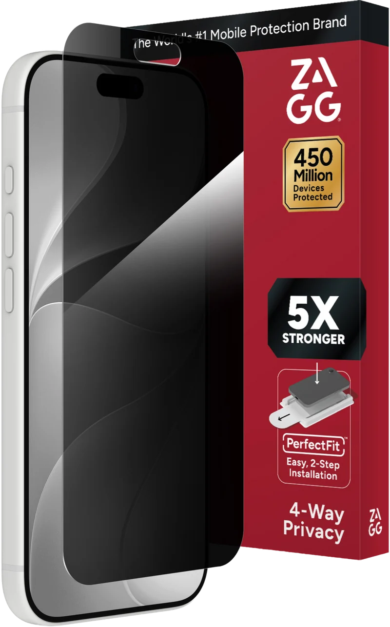 ZAGG Iinvshild Glass Privacy Xtr Screen Protector iPhone 18 Pro